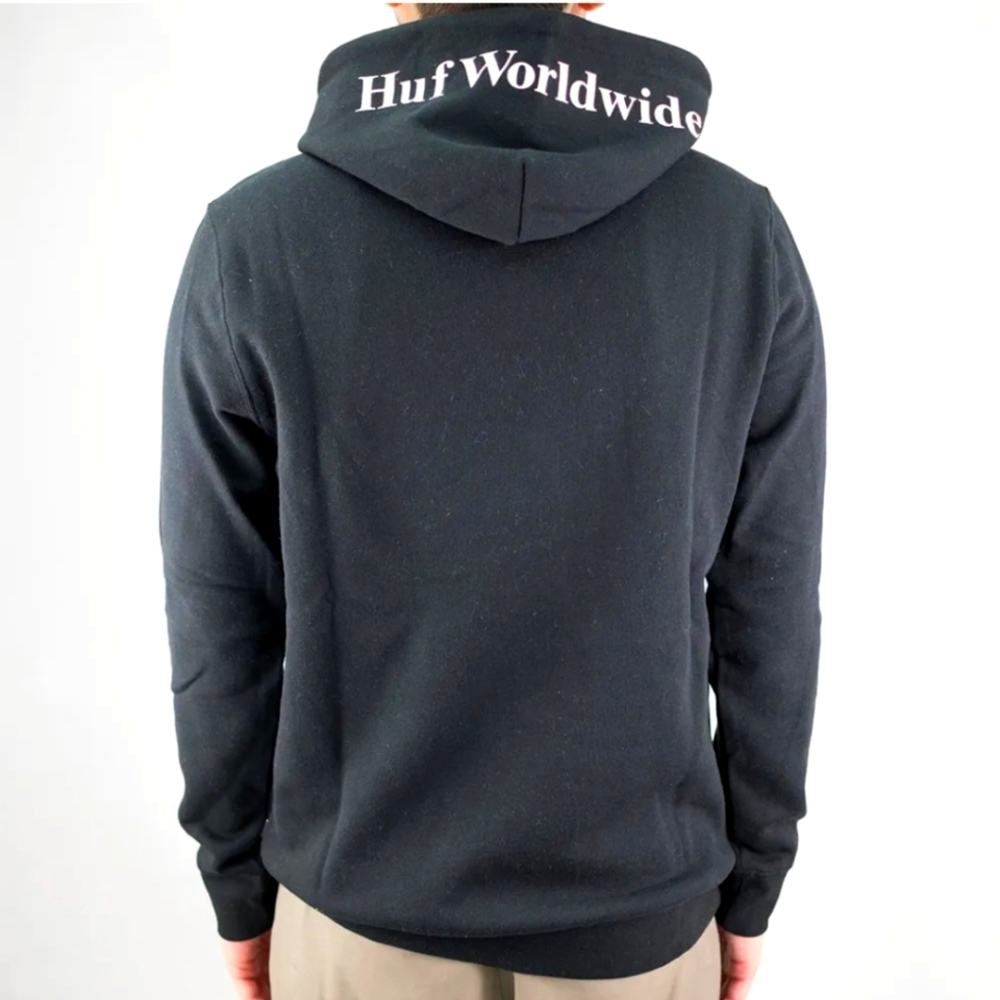 NWT Men's HUF Box Logo Hoodie - Picture 8 of 13